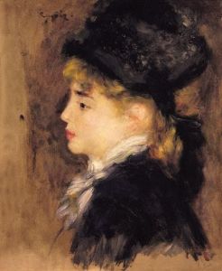 Reprodukcja Portrait of Margot 18761878 Auguste Renoir
