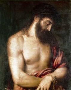 Reprodukcja Ecce Homo 1548 Tiziano Vecello (Tycjan)