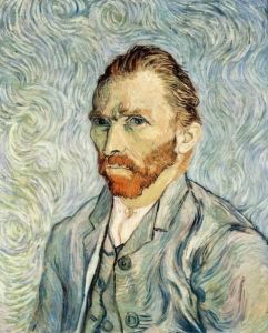 Reprodukcja Self Portrait 1889 Vincent van Gogh