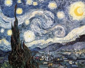Reprodukcja Starry night 1889 Vincent van Gogh