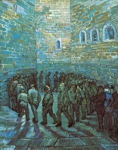 Reprodukcja Prisoners exercising 1890 Vincent van Gogh