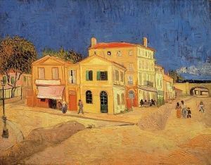 Reprodukcja The Yellow House at Arles 1888 Vincent van Gogh