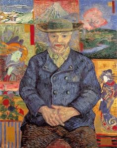 Reprodukcja P_re Tanguy (Father Tanguy) 1887 Vincent van Gogh