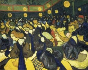 Reprodukcja The Dance Hall at Arles (La salle de danse _ Arles) 1888 Vincent van Gogh