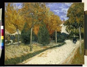 Reprodukcja Herbstgarten Vincent van Gogh