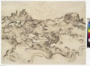 Reprodukcja L\'Olivette Der Olivenhain Vincent van Gogh