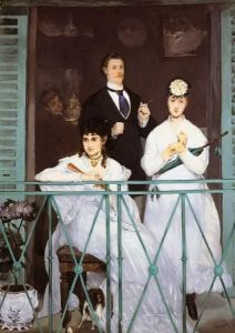 Reprodukcja The Balcony 18681869 Edouard Manet