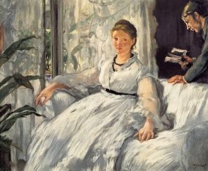 Reprodukcja Reading 1865 Edouard Manet