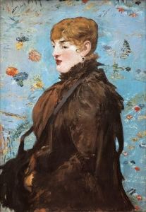 Reprodukcja Portrait de Méry Laurent (The Autumn) 1881 Edouard Manet