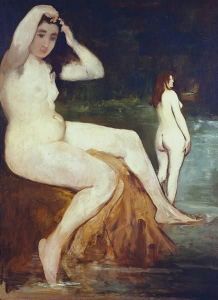 Reprodukcja Bathers on the Seine ca. 1874 Edouard Manet