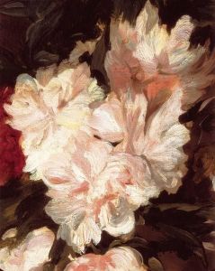 Reprodukcja Peonies in a Vase 1864 Edouard Manet