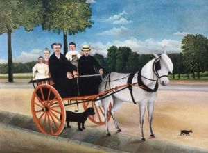 Reprodukcja Old Man Junier\'s Trap 1908 Henri Rousseau