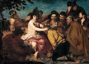Reprodukcja The Triumph of Bacchus or The Drunkards 1629 Diego Velazquez
