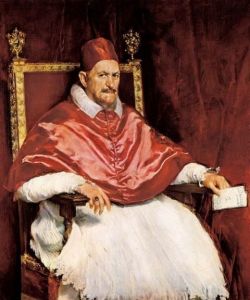 Reprodukcja Pope Innocent X 1650 Diego Velazquez