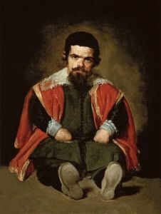 Reprodukcja Don Sebastian de Morra 1644 Diego Velazquez