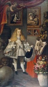 Reprodukcja Portrait of Charles II as a Child and his Ancestors ca. 1667 Diego Velazquez