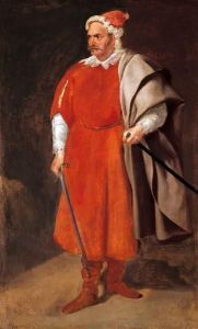 Reprodukcja Portrait of the Buffoon \'Redbeard\' Cristobal de Castaneda 1635 Diego Velazquez