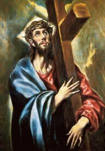 Reprodukcja Christ Clasping the Cross 1594 1604 El Greco