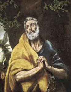 Reprodukcja The Tears of Saint Peter ca. 1594 1604 El Greco