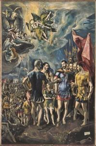 Reprodukcja The Martyrdom of Saint Maurice and the Theban Legion 1580 1582 El Greco