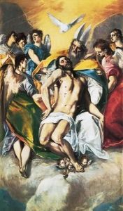 Reprodukcja The Trinity 1577 El Greco