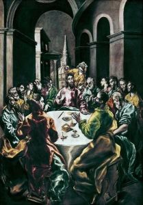 Reprodukcja The Feast in the House of Simon ca. 1608 1614 El Greco