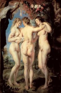 Reprodukcja The Three Graces 1625 Peter Paul Rubens