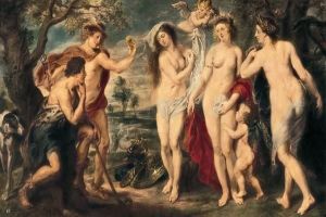 Reprodukcja The Judgement of Paris 1639 Peter Paul Rubens
