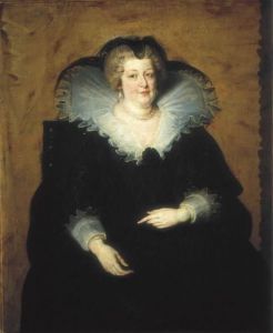Reprodukcja Portrait of Marie de Medici 1622 Peter Paul Rubens