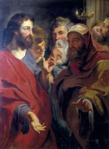 Reprodukcja Jesus Christ Teaching Nicodemus Peter Paul Rubens