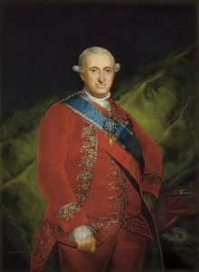 Reprodukcja Charles IV ca. 1789 Francisco Goya