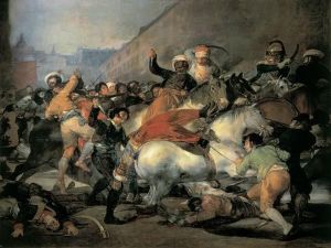 Reprodukcja The Second of May 1808 1814 Francisco Goya