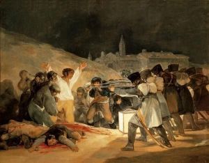 Reprodukcja The Third of May 1808 1814 Francisco Goya