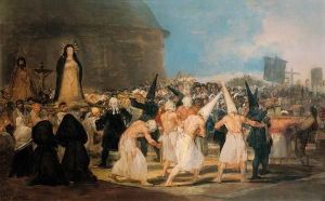 Reprodukcja Procession of Flagellants 18151819  18151819 Francisco Goya