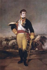 Reprodukcja King Ferdinand VII 1814 Francisco Goya