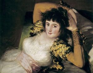 Reprodukcja The Clothed Maja 1803 1804 Francisco Goya