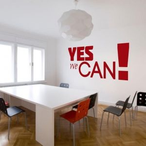 yes we can 1722 naklejka