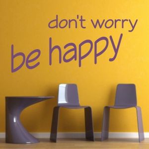 don\'t worry be happy 1735 naklejka