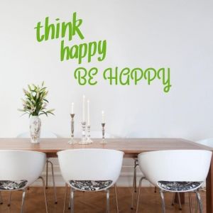 think happy be happy 1744 naklejka