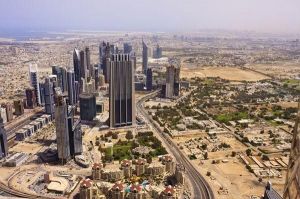 panorama Dubaju 1018 fototapeta