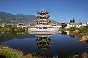 pagoda Yunnan Xizhou 2207 fototapeta