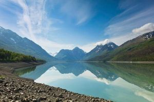 jezioro Eklutna Alaska 2232 fototapeta