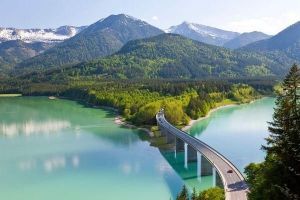 Niemcy Most Bavarian Alps w Bavarii 2286 fototapeta