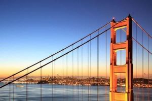 San Francisco Most Golden Gate 1739 fototapeta