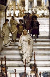 Reprodukcja The Triumph of Titus: The Flavians 1885 Lawrence Alma Tadema