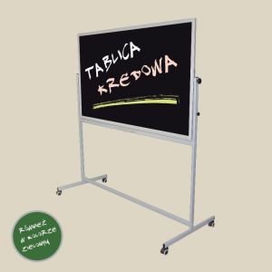 tablica kredowa jezdna obrotowa